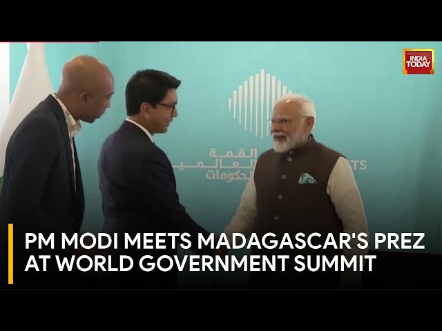 PM Modi In UAE News: PM Modi Holds Bilateral Talks With Madagascar President