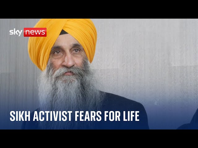 Sikh activist says he fears for his life after being named on Indian 'hit list'