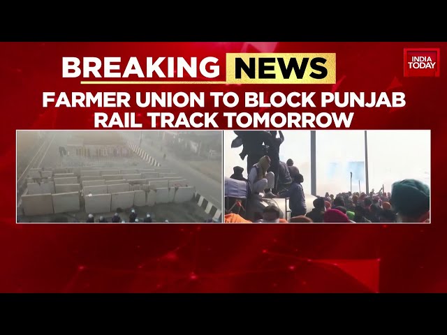 Kisan Union Announces Railway Track Blockade In Solidarity With Farmers | Farmers' Protesters N