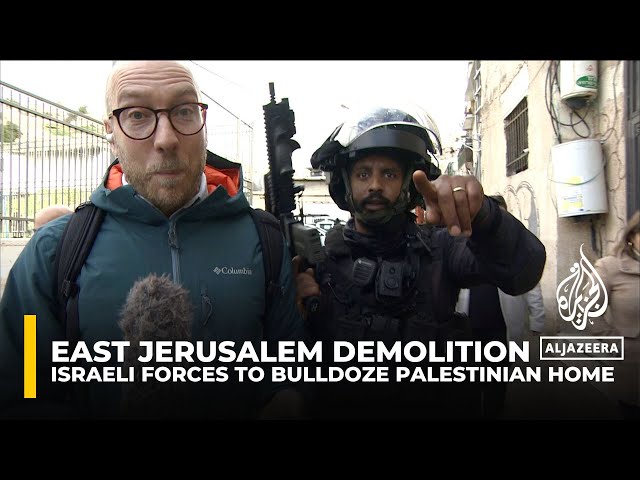 Occupied East Jerusalem demolition: Israeli forces to bulldoze Palestinian home