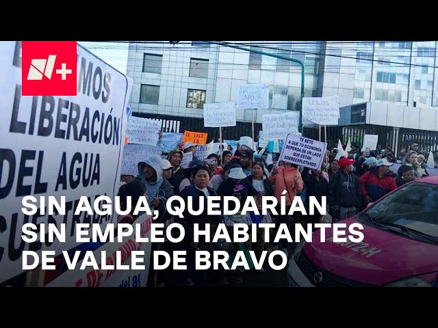 Bajo nivel de agua en presa de Valle de Bravo afecta vida de habitantes - En Punto