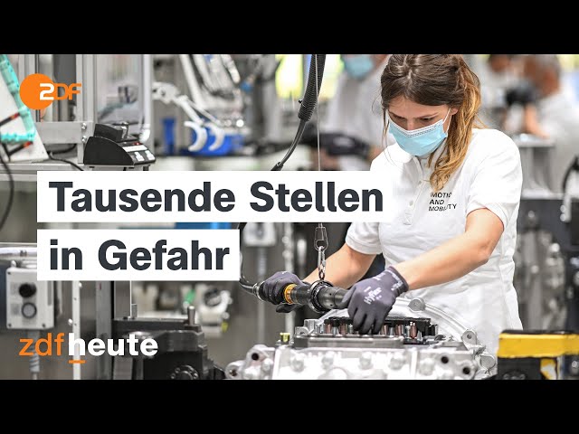 ⁣Jobabbau in Deutschland -  warum Bosch, BASF, Miele und Co. Stellen streichen | frontal