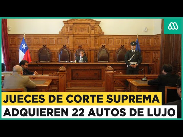 ¿Autos de lujo para los jueces? Corte Suprema adquiere 22 vehículos con dinero del Estado