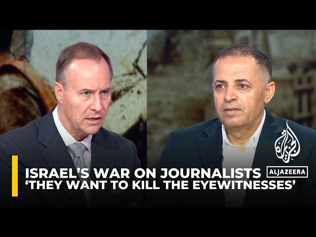 ‘They want to kill the eyewitnesses’: Israel’s war on journalists