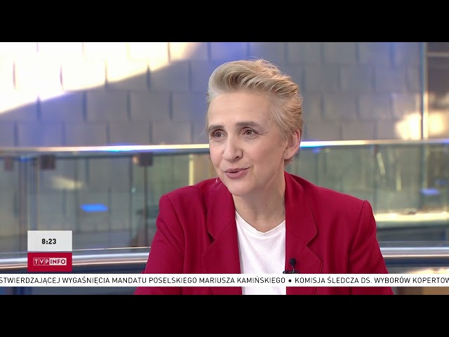 Joanna Scheuring Wielgus: Prezydent dostał "plaskacza"