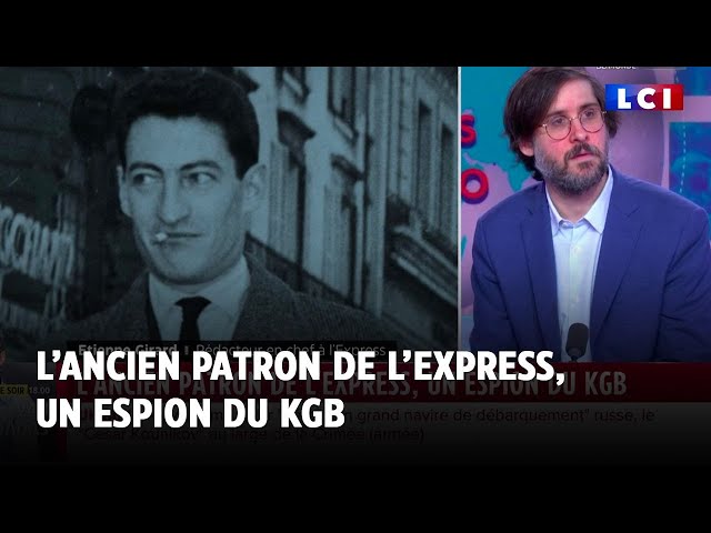 L'ancien patron de l'Express, un espion du KGB