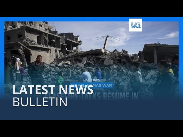 Latest news bulletin | February 14th – Midday