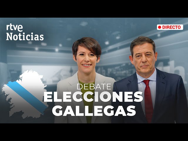 GALICIA ELECCIONES  EN DIRECTO: DEBATE entre PONTÓN y BESTEIRO al que RUEDA rechaza acudir |