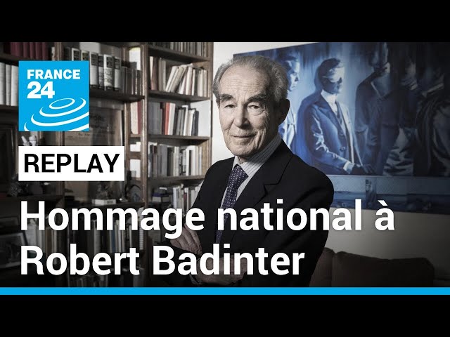 REPLAY - Hommage national à Robert Badinter • FRANCE 24