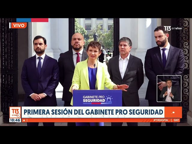 Gabinete Pro Seguridad: Exasesores de expresidente Piñera se reúnen con el Gobierno