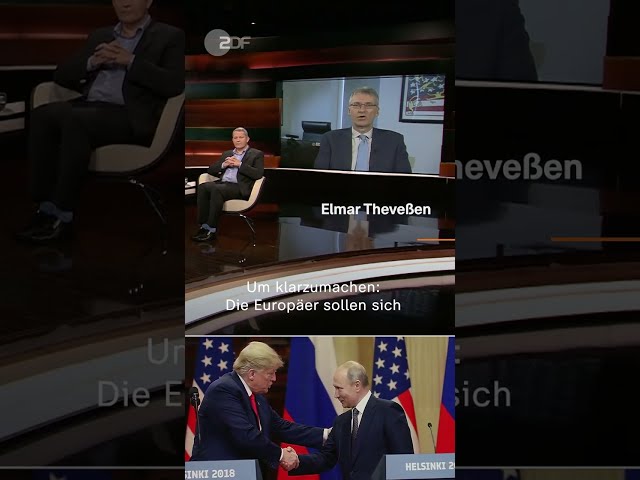 ZDF-Korrespondent bei Lanz: Wie gefährlich sind Trumps Drohungen? | #short #shorts #lanz