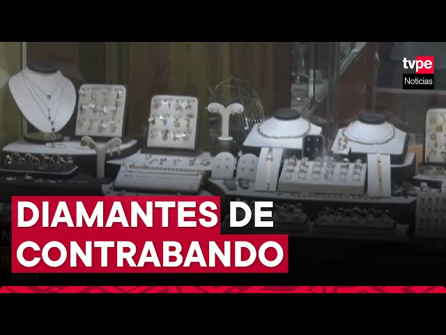 Miraflores: incautan 200 diamantes de contrabando en exclusivas joyerías