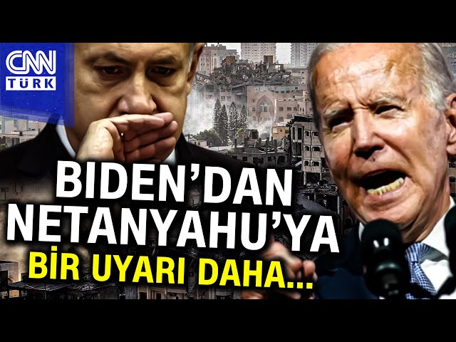 Netanyahu ABD Desteğini Kaybediyor... Biden'dan İsrail'e İki Günde İkinci Uyarı! #Haber