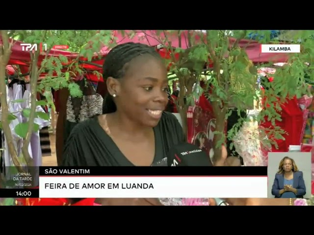 São Valentim -  Feiras de amor em Luanda