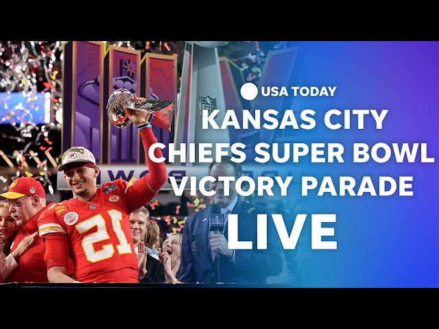 Watch live: Travis Kelce, Patrick Mahomes, and Kansas City Chiefs' Super Bowl parade | USA TODA