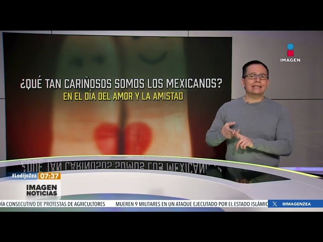 ¿Qué tan cariñosos somos los mexicanos? | Noticias con Francisco Zea