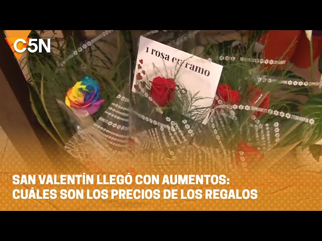 SAN VALENTÍN LLEGÓ con AUMENTOS: CUÁLES son los PRECIOS de los REGALOS