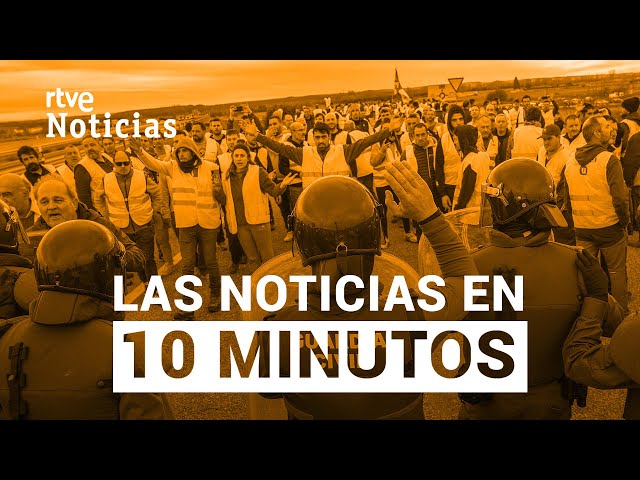 Las noticias del MIÉRCOLES 14 de FEBRERO en 10 minutos | RTVE Noticias