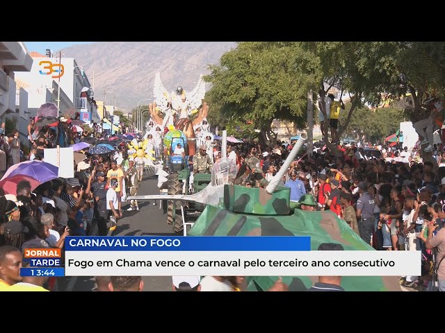 Fogo em Chama vence o Carnaval pelo terceiro ano consecutivo