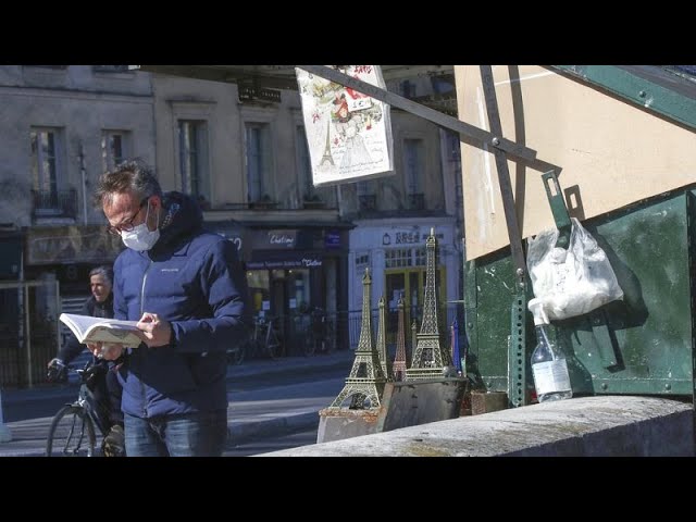 Los 'bouquinistes' no se moverán de su sitio durante los Juegos Olímpicos de París