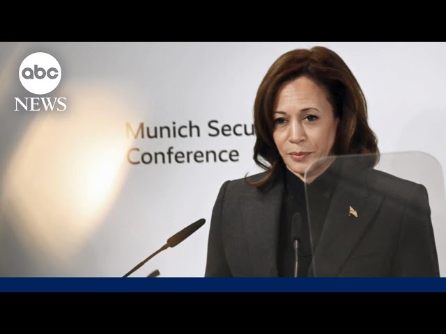 Vice President Harris to attend Munich Security Conference