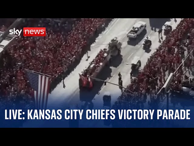 Watch live: Kansas City Chiefs victory parade after Super Bowl win