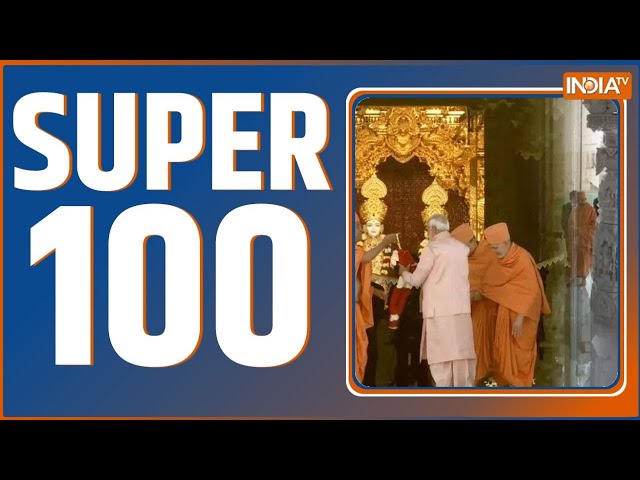 Super 100: Farmer Protest latest Update | PM Modi In Abu Dhabi | Hindu Temple In Abu Dhabi | Top 100