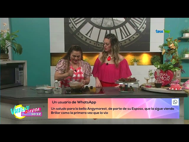 La chef Ruth Huerta nos trae unos brownies 100% chocolate.