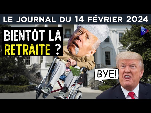 Joe Biden : chant du cygne de l’Etat profond ? - JT du mercredi 14 février 2024