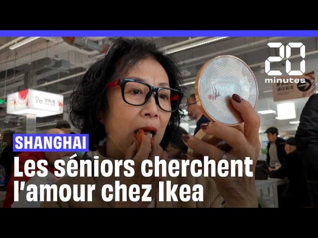 Chine : À l'Ikea de Shanghai, les seniors recherchent l'amour