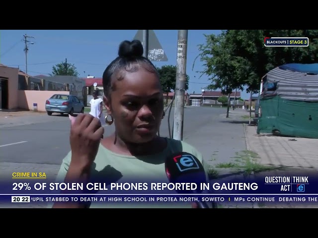 Crime in SA | 29% of stolen cellphones reported in Gauteng