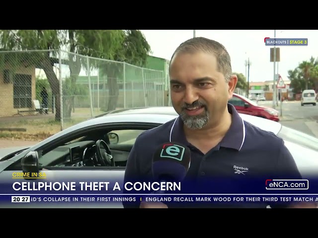 Crime in SA | Cellphone theft a concern