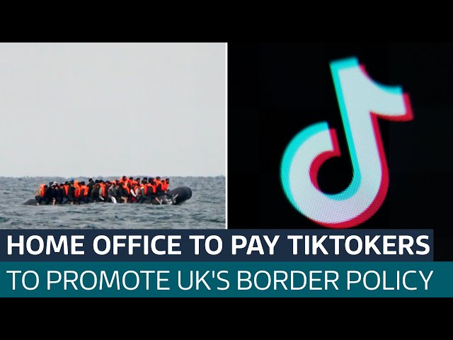 Home Office to pay TikTok influencers to deter migrants from crossing Channel | ITV News