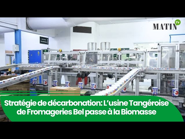 Stratégie de décarbonation: L’usine Tangéroise de Fromageries Bel passe à la Biomasse