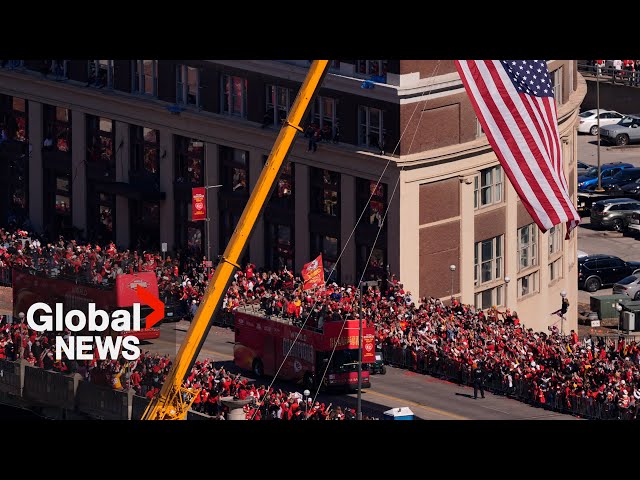 Kansas City Chiefs parade shooting: 1 dead, up to 15 injured at Super Bowl victory rally | FULL