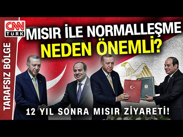 Cumhurbaşkanı Erdoğan 12 Yıl Sonra Mısır'da! Mısır İle Hangi Ortaklıklar Gündemde?