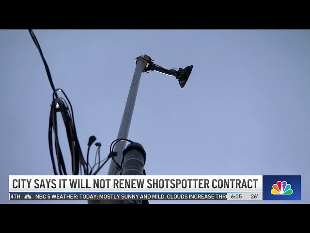 Chicago will not renew ShotSpotter contract