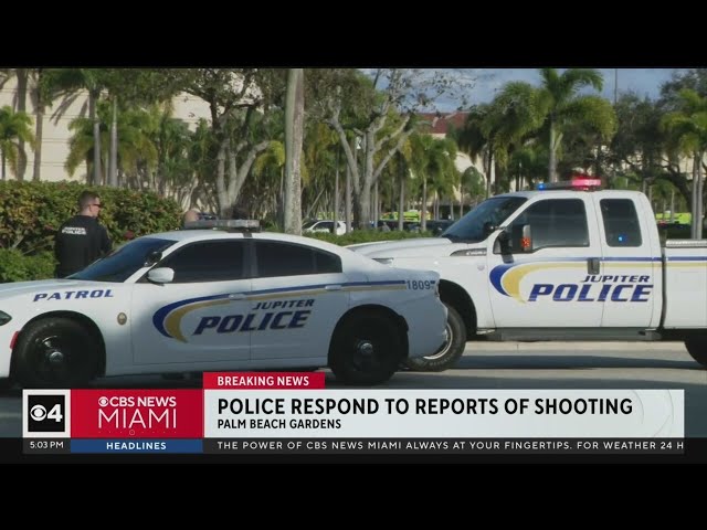 Police respond to reported shooting at Gardens Mall in Palm Beach Gardens