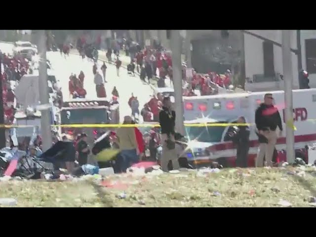 One dead, possibly up to 15 injured in Kansas City Chiefs parade shooting