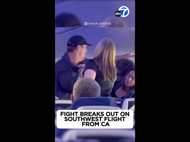 Fist fight breaks out mid-air on Southwest flight from CA to Hawaii