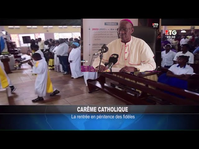 ⁣www.guineesud.com :  début du Carême catholique : le message de l’Archevêque de Conakry