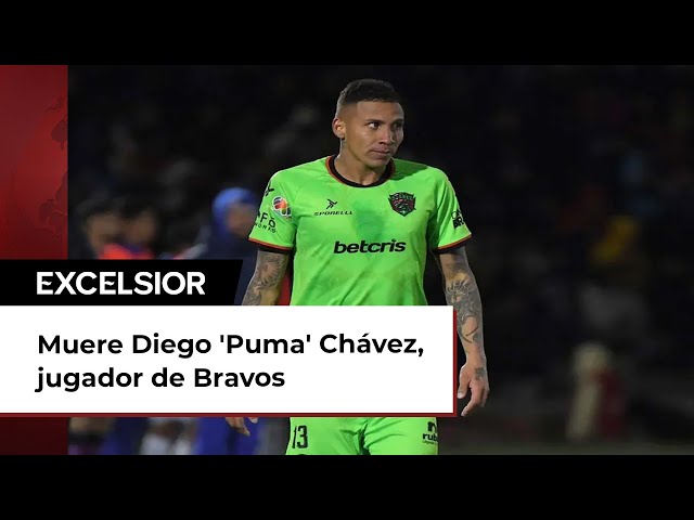 Muere Diego 'Puma' Chávez, jugador de Bravos, en un accidente