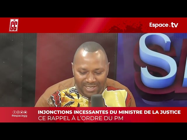 INJONCTIONS INCESSANTES DU MINISTRE DE LA JUSTICE   CE RAPPEL À L’ORDRE DU PM