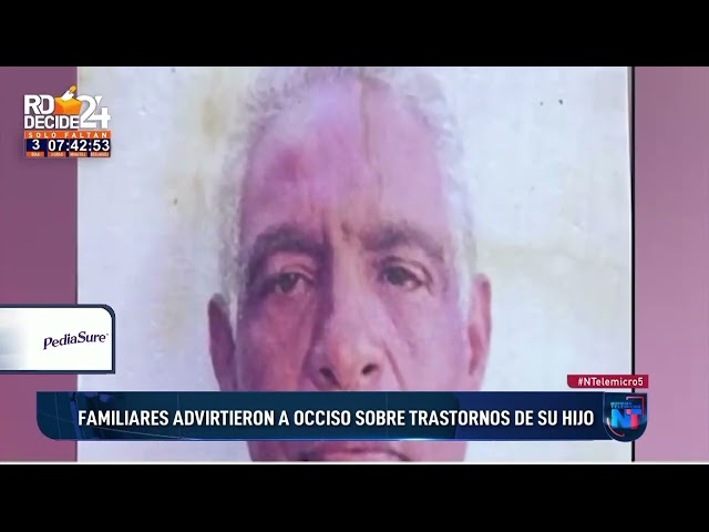 Hombre descuartizado por hijo había recibido advertencias de familiares sobre trastornos del joven