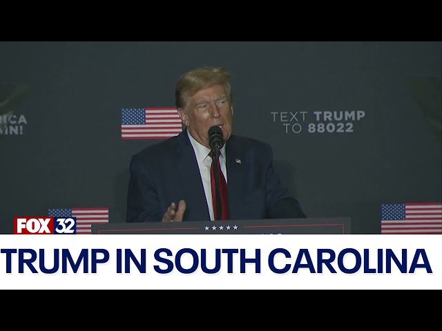 'Hate when they compare him to me': Trump stumps in South Carolina