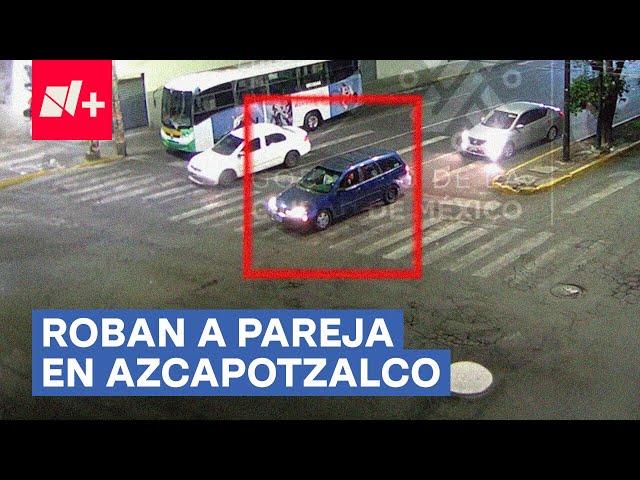 Usan camioneta para robar a peatones en Azcapotzalco - N+