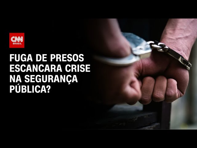 Fuga de presos escancara crise na segurança pública? | O GRANDE DEBATE