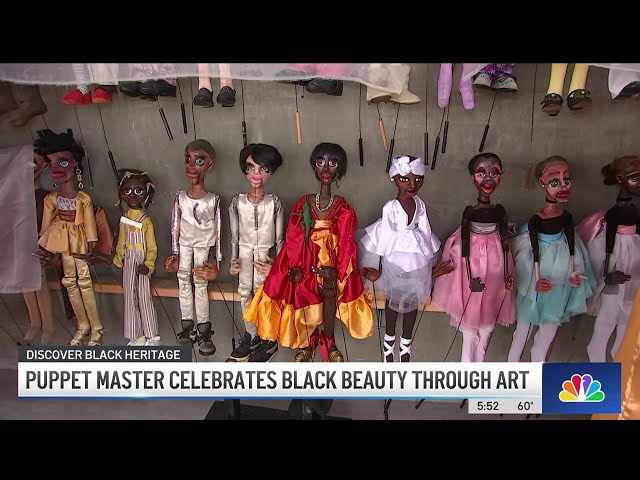 Puppet master celebrates Black beauty through art