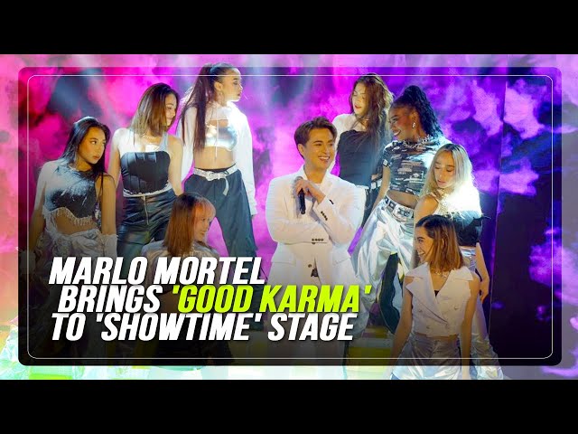 ⁣Marlo Mortel performs new single 'Good Karma' on 'Showtime' | ABS-CBN News
