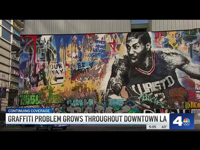 Graffiti problem grows throughout Downtown LA